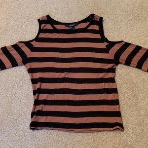 Women's Forever21 Knit Cutout Tee